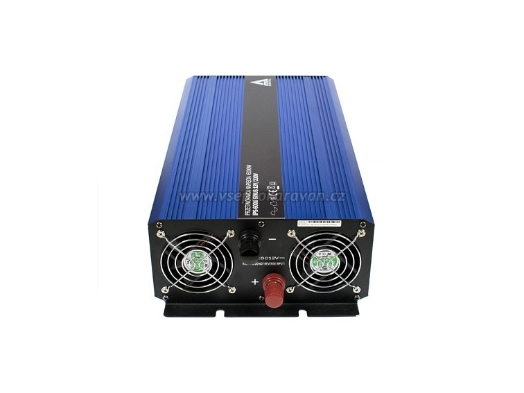 Měnič napětí 12 VDC / 230 VAC SINUS IPS-6000S 6000W
