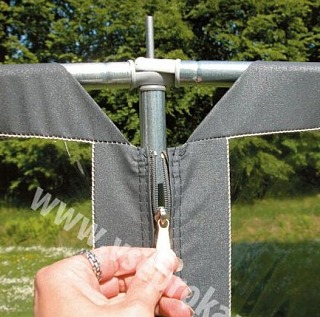 Zástěna proti větru Flex Grey Basic, Isabella