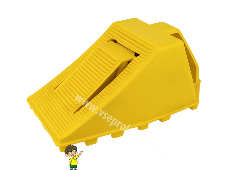 Klín pod kolo s brzdou / CAR