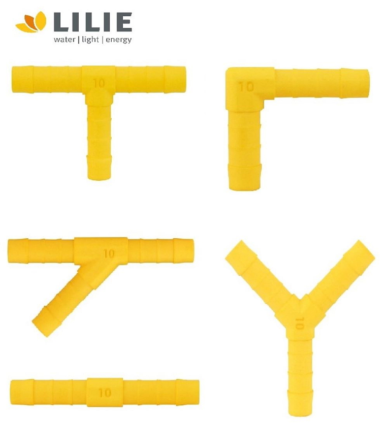 Různé přípojky k hadici, LILIE
