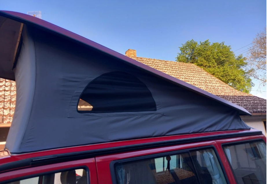 Nové plátno zvedací střechy VW T4 Westfalia