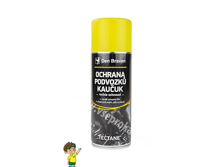 Ochrana podvozků kaučuk 400ml Tectane