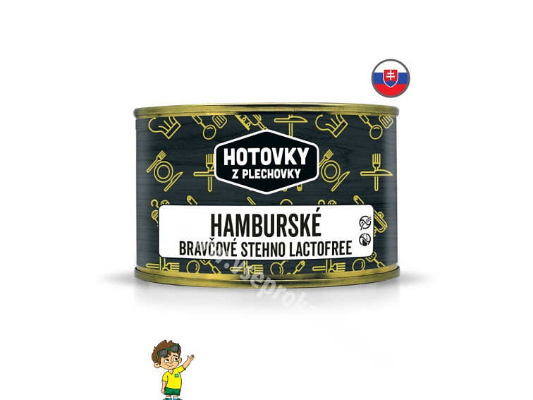 Hamburské vepřové stehno v plechovce Lactofree