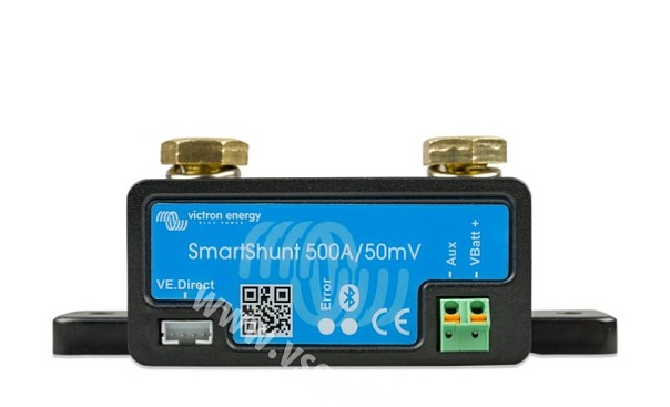 Sledovač stavu SmartShunt 500A