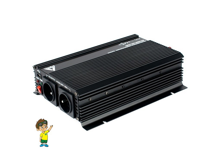 Měnič napětí do auta 12 VDC / 230 VAC IPS-3200 3200W