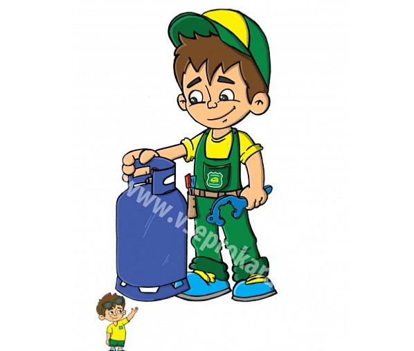 Plynová lahev TOMEGAS, čistý propan