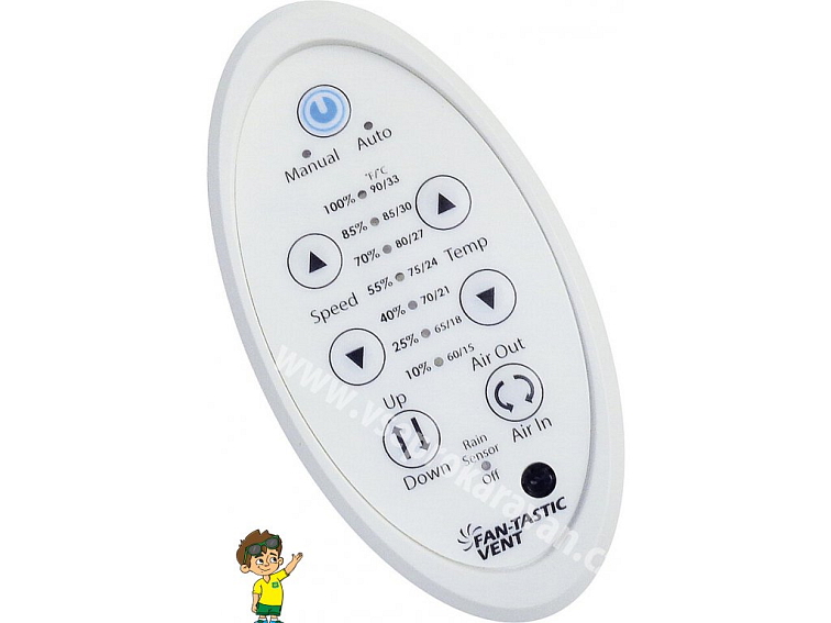 Střešní ventilátor Fantastic Vent 3350