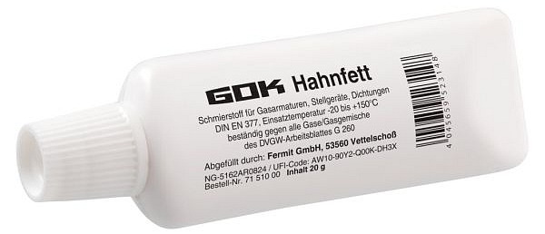 Lepidlo na spoje plynových trubek, GOK