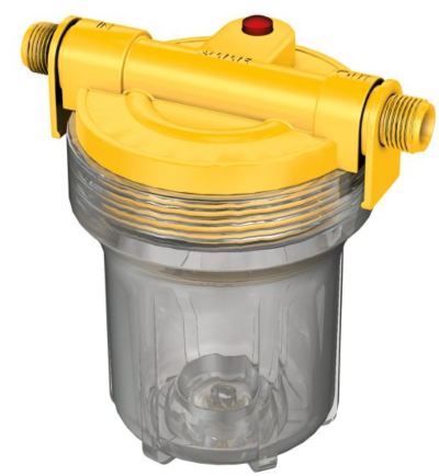 Pouzdro filtru Certec® Inline