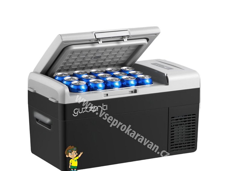 Přenosná kompresorová chladnička a mraznička Guzzanti GZ 21B