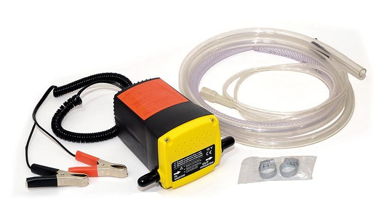 Čerpadlo na odsávání oleje a nafty, 12V