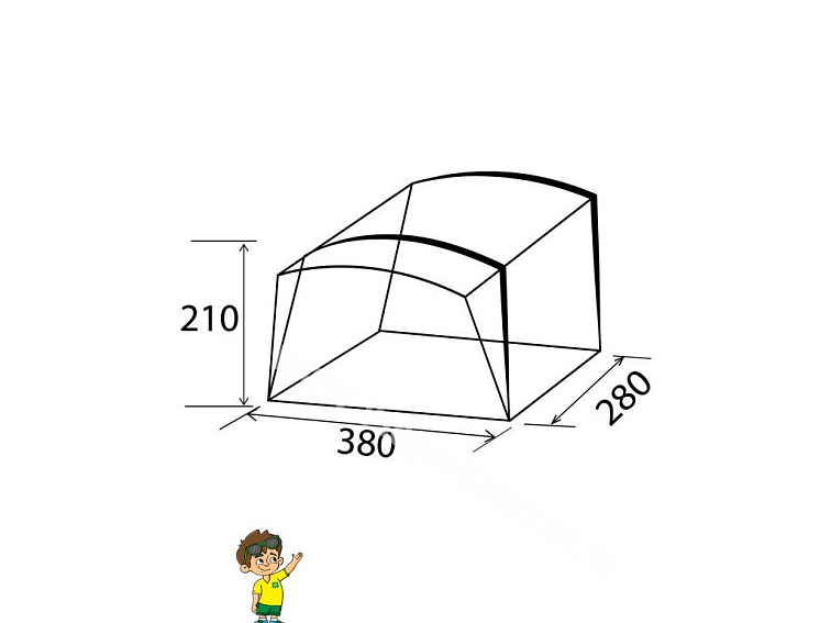 Nafukovací předstan Wise AIR Tech