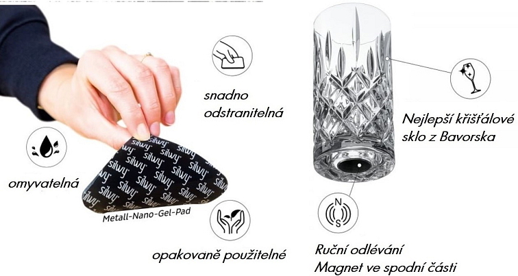 Silwy magnetický nápojový set 300 ml