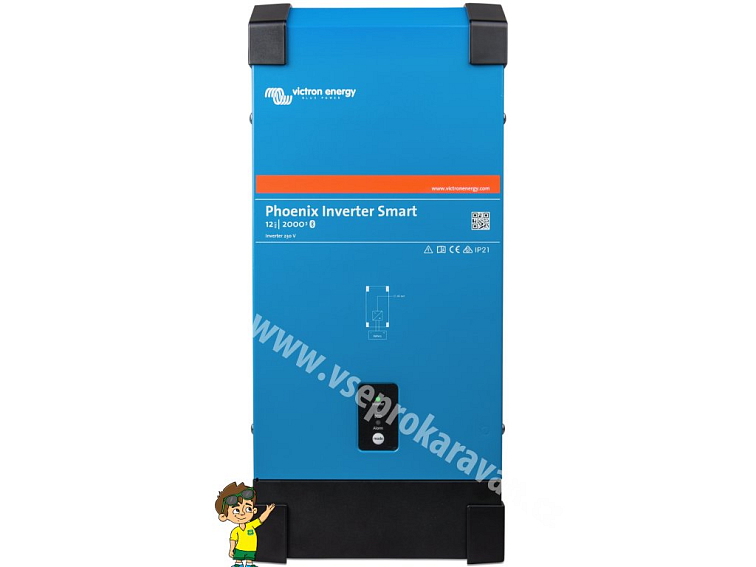 Měnič napětí Smart Victron Energy Phoenix 2000VA 12V