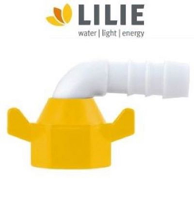 Šroubovací koncovka 90° k čerpadlům LILIE WeißGELB