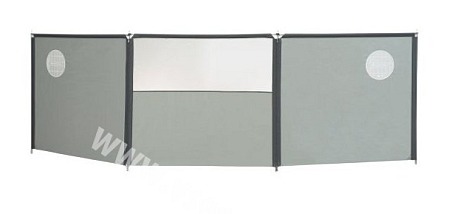 Zástěna proti větru Flex Grey Basic, Isabella