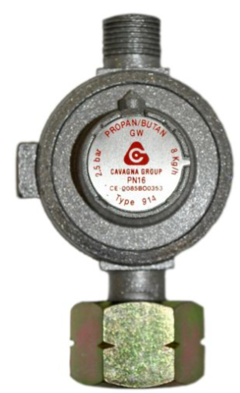 Regulátor TGO GmbH 2,5 bar pro hořák plamene professional