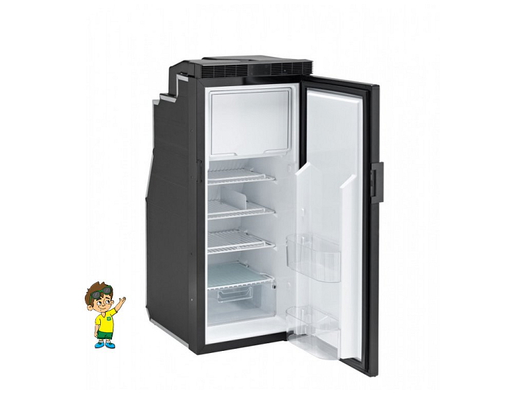 Vestavná kompresorová chladnička, SLIM 90 OFF, 12/24V, Indel B