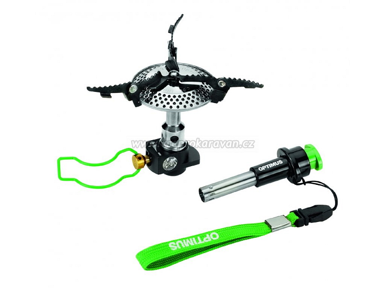 Plynový vařič Crux Lite se zapalovačem Sparky, Optimus of Sweden