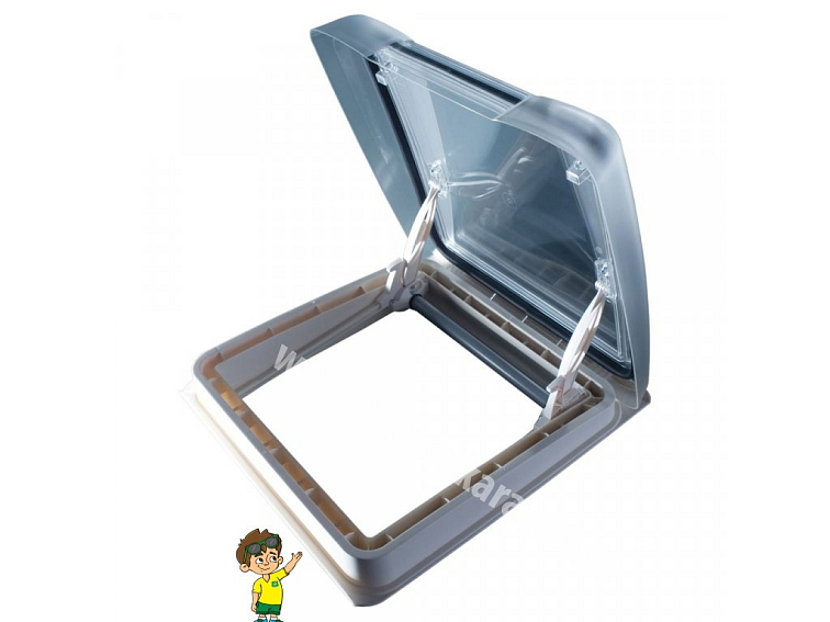 Střešní okno MPK VisionStar M Pro, 400x400mm, 25-60mm střecha
