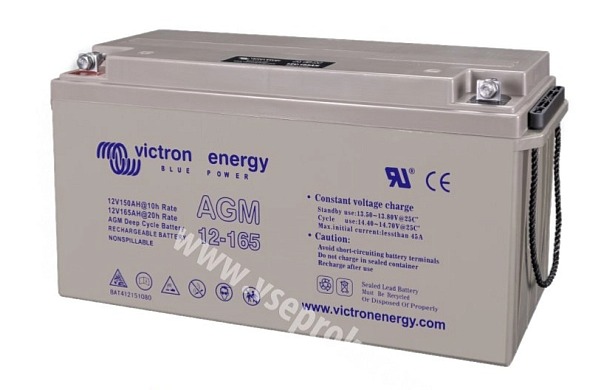 Solární baterie Victron AGM Deep Cycle 165Ah