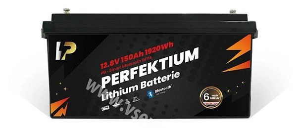 Lithiová baterie Perfektium LiFePO4 12.8V 150Ah PRO