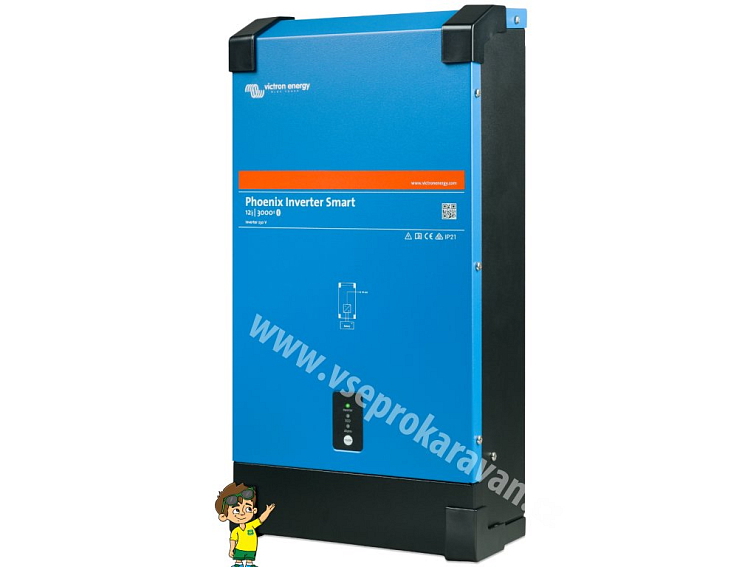 Měnič napětí Smart Victron Energy Phoenix 3000VA 12V