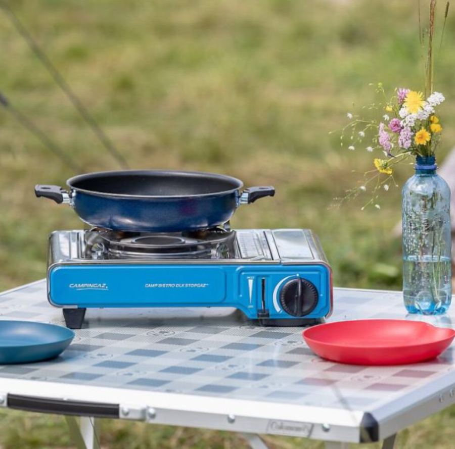 Kempingový plynový vařič Campingaz Camp’Bistro™DLX Stopgaz
