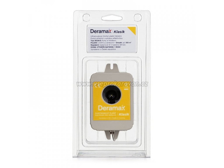 Ultrazvukový odpuzovač kun a hlodavců Deramax®-Klasik