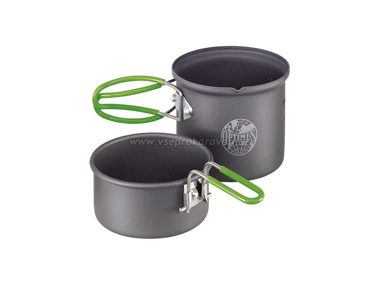 Plynový vařič Crux Lite se sadou nádobí, Optimus of Sweden