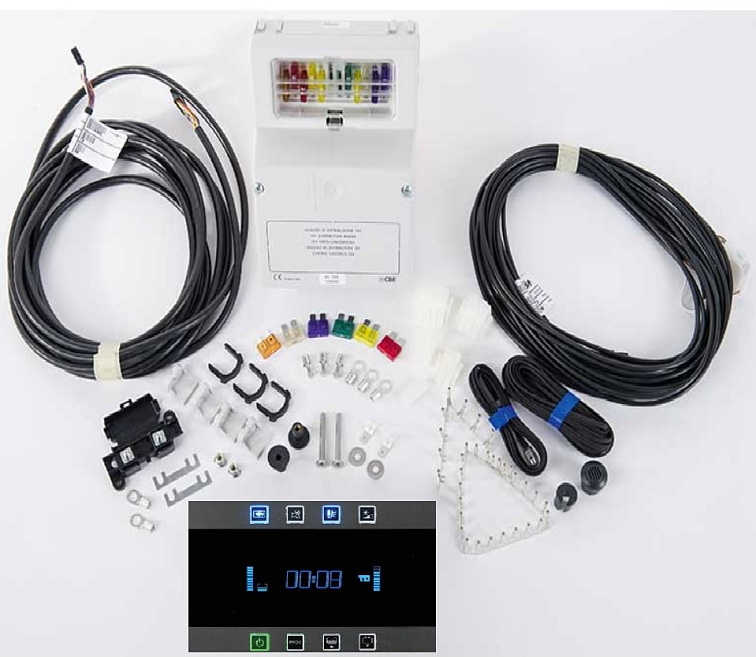 Kompletní 12V sada s ovládacím panelem PC380