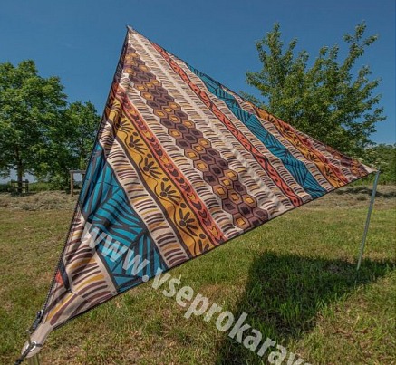 Sluneční střecha „TC-Zip Canvas“ Africa, BENT