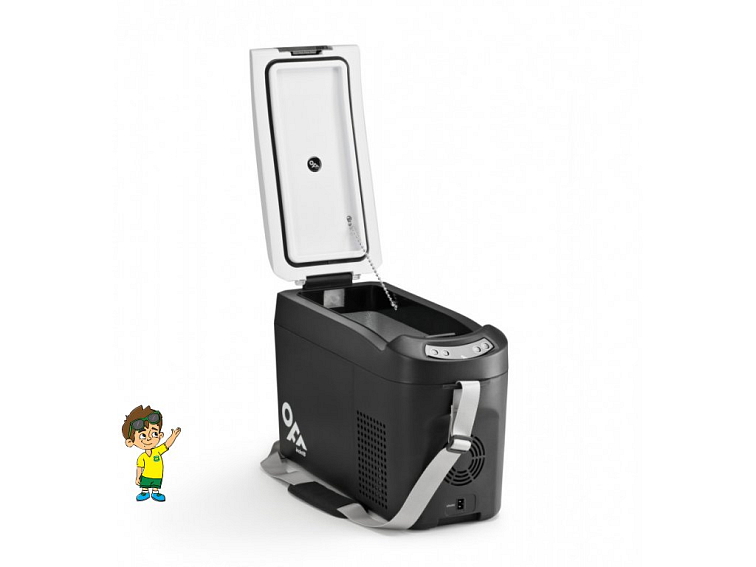 Kompresorová autochladnička TB15 OFF Black, 12/24V, 15 litrů