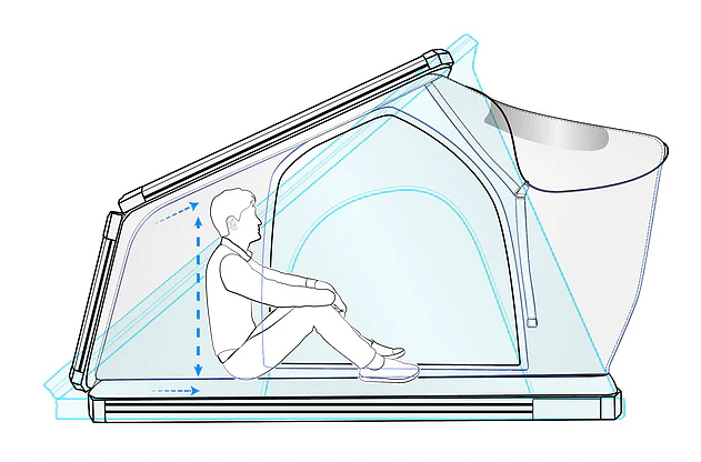 Střešní autostan Intrepid Tent GEO Solo