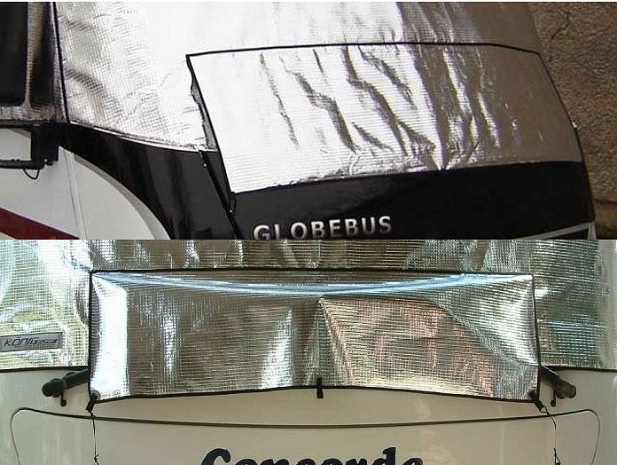 Krytí stěračů pro půlkabát