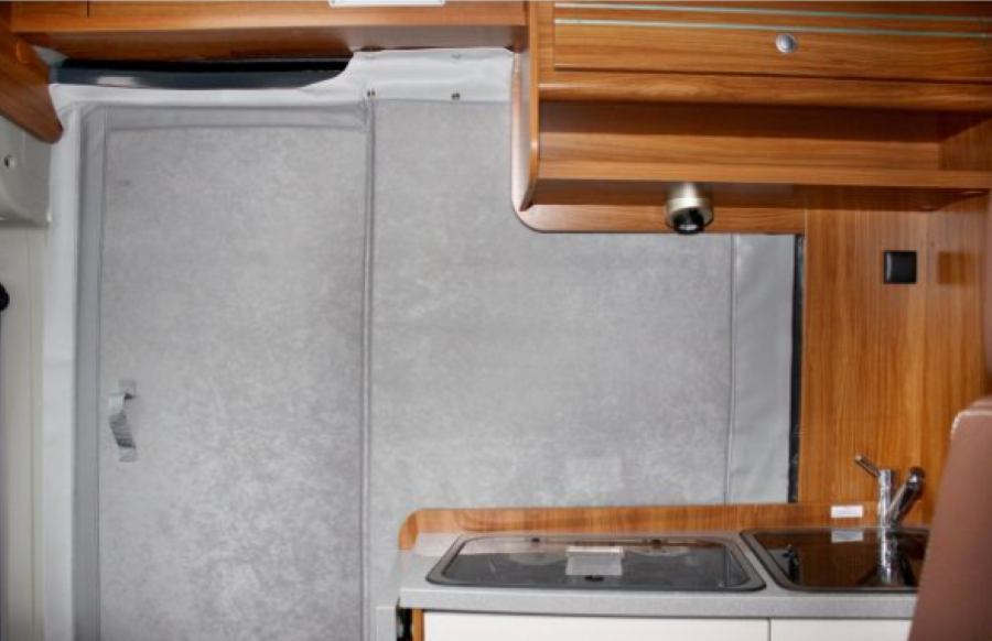 Tepelná clona Premio pro posuvné dveře Fiat Ducato X250 / X290 r.v.2006