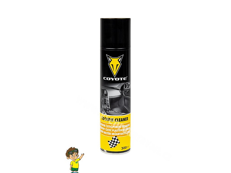 Aktivní čistič plastů interiéru 300 ml COYOTE