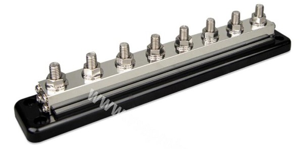 DC přípojnice Victron Energy 600A - 8 terminálů vč. krytu