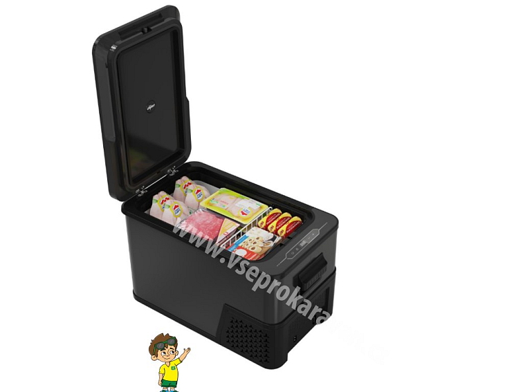 Přenosná kompresorová chladnička a mraznička Guzzanti GZ 30S