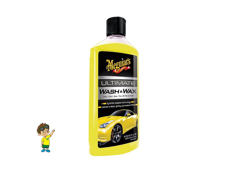 Meguiar's Ultimate Wash & Wax, 473 ml
