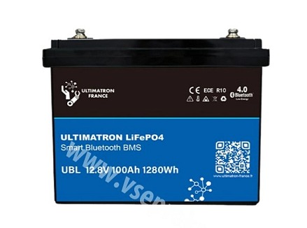 LiFePO4 akumulátor ULTIMATRON UBL-12-100 12,8V / 100Ah +L