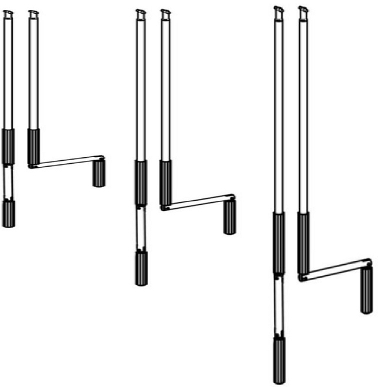 Teleskopická ruční klika pro markýzy Thule Omnistor