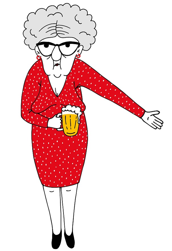 Reklamní mávající maskot