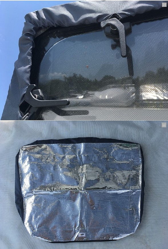 Izolační kryt střešního okna Adria - lichoběžník