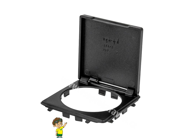 Rámeček kulatý s klapkou, FAWO