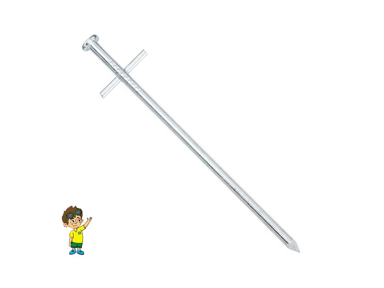 Křížový ocelový hřebík Tarzan