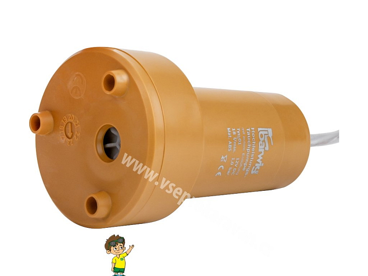 Ponorné čerpadlo Barwig - 12 V, 18 l/min, 1 bar
