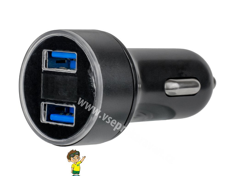 Autoadaptér USB 12V/5V