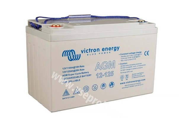Solární baterie Victron Energy AGM Super Cycle 125Ah