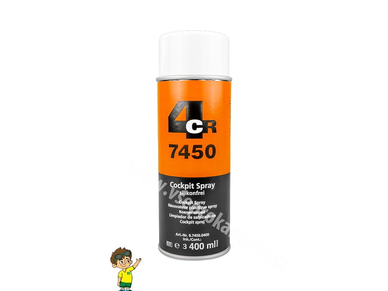 Cockpit sprej 400 ml, 4CR
